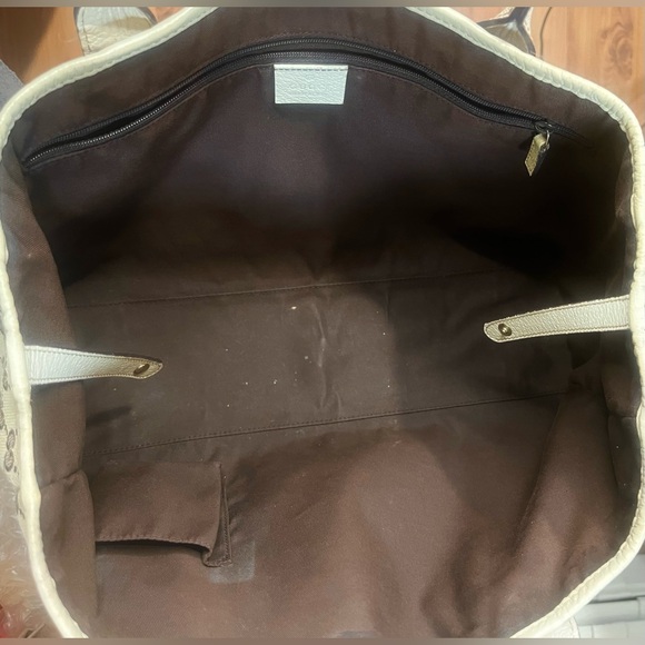 GUCCI Ribbon GG Pattern Tote - Picture 15 of 17